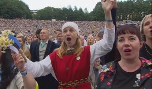 Une chorale géante pour marquer les 150 ans du Festival du chant estonien