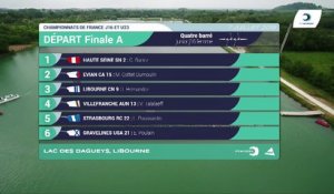 Championnat de France J16 Bateaux longs Libourne 2019 - Finale du quatre barré femmes-J16F4+