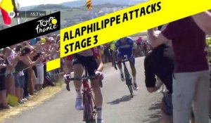 Alaphilippe attaque / Alaphilippe attacks - Étape 3 / Stage 3 - Tour de France 2019