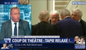 Bernard Tapie relaxé: l'avocat du consortium de réalisation rappelle qu'il "doit toujours payer 408 millions d'euros"