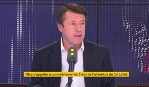 Attentat du 14-juillet à Nice : "La plaie sera toujours ouverte", dit Christian Estrosi qui appelle les juges du parquet antiterroriste a aller interroger la "voix de daesh" qui a revendiqué l'attentat, "qui est toujours détenu en Syrie"