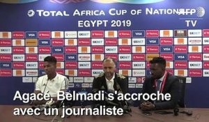 CAN-2019/Algérie: Belmadi agacé en conférence de presse