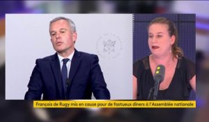 "Si M. de Rugy veut manger du homard avec ses amis, qu'il le paye !", Mathilde Panot, députée LFI