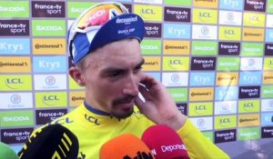 Tour de France : "C’est juste incroyable" savoure Alaphilippe, à nouveau maillot jaune