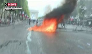 14 Juillet : journée contrastée sur les Champs-Élysées