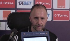 CAN 2019 - Belmadi (Algérie) : "On y a cru jusqu'au bout en restant dans le match"