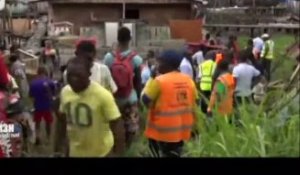 RTG - Destruction de plusieurs habitations au quartier Mindoubé après la mise en demeure du 1er adjoint au maire de la commune de Libreville