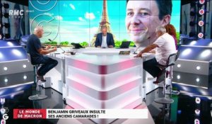 Le monde de Macron: Benjamin Griveaux insulte ses anciens camarades - 18/07