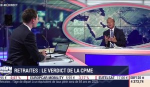 Retraites: Le verdict de la CPME - 18/07