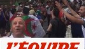 Ambiance de fête chez les Algériens de la Goutte-d'Or avant la finale - Foot - CAN 2019