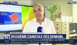 Frédéric Nathan, prévisionniste de Météo France: "En ce qui concerne la chaleur, c'est une année qui a l'air exceptionnelle"