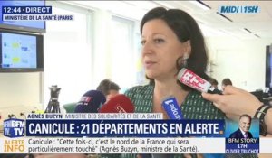 Agnès Buzyn sur la canicule: "Cette fois-ci c'est le nord de la France qui va être particulièrement touché"