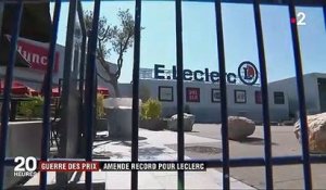 Leclerc condamné à une amende record pour "pratiques commerciales abusives"