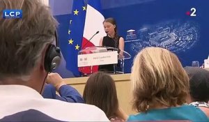 Greta Thunberg à l'Assemblée nationale : "L'urgence climatique et écologique c'est maintenant !"