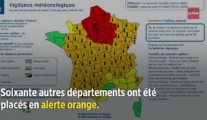 20 départements en alerte rouge canicule : une situation sans précédent