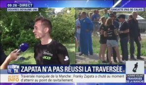 Flyboard: "Une déception énorme" pour l'équipe de Franky Zapata, qui n'a pas réussi à traverser la Manche