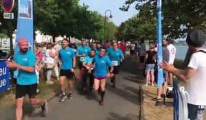 La foulée du festayre lors des Fêtes de Bayonne