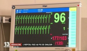 A Angoulême, l'hôpital fait face au pic de chaleur