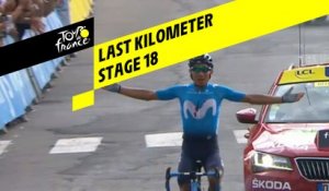 Last kilometer / Flamme rouge - Étape 18 / Stage 18 - Tour de France 2019