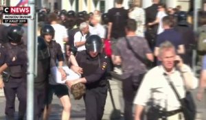 Russie : plus de mille arrestations pendant une manifestation à Moscou