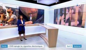 Santé : l'OMS épingle les cigarettes électroniques