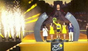 Tour de France 2019 : Le podium d'Egan Bernal