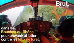 Dans les Bouches-du-Rhône, l'organisation draconienne des pompiers pour contrer les feux de forêt