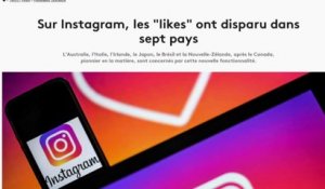 Instagram : la fin du nombre de « likes » dans sept pays