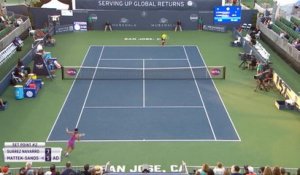WTA : San José - Suarez Navarro renverse Mattek-Sands