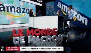 Le monde de Macron: Taxe Gafa, Amazon augmente ses tarifs de 3% - 02/08