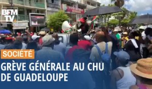 Grève générale au CHU de Guadeloupe pour dénoncer les mauvaises conditions de travail