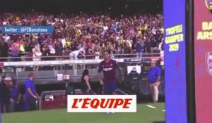 Griezmann acclamé, Coutinho sifflé - Foot - Barça