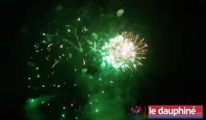 Revivez le feu d’artifice du Bourget-du-lac de samedi soir