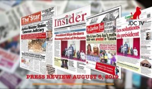 CAMEROONIAN PRESS REVIEW OF AUGUST 5, 2019