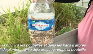 #FillTheBottle, un hashtag contre les mégots sur les trottoirs