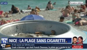 Nice bannit la cigarette de cinq de ses plages