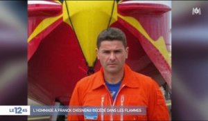 Castaner rend hommage à Franck Chesneau, mort en "héros"