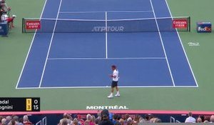 Montréal - Nadal renverse Fognini