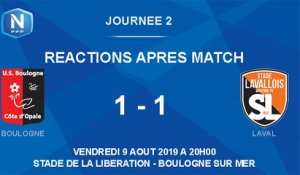 [NATIONAL] J2 Réactions après match  USBCO - Laval
