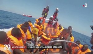 Migrants : les bateaux de sauvetage sont débordés