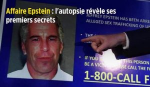 Affaire Epstein : l'autopsie révèle ses premiers secrets