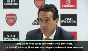 2e j. - Emery : "L'impact de Pépé a été excellent"