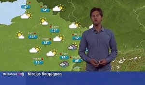 Le temps de ce lundi: variable avec un peu de soleil