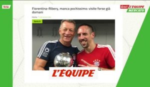 Ribéry proche de la Fiorentina, visite médicale mercredi - Foot - Transferts