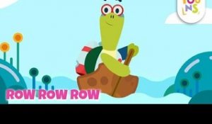 Row Row Row Your Boat - Animal Song | Education Nursery Rhyme For Kids | KinToons