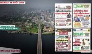 Le Titrologue du 21 Août 2019- Anaky analyse et déshabille totalement Ouattara