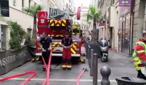 Marseille. Un homme se jette de l'appartement en flammes