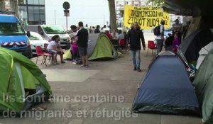Près de Paris, la vie en suspens de migrants latino-américains