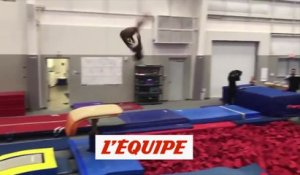 L'impressionnante figure de Simone Biles - Gymnastique - OMG