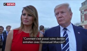 Donald Trump à propos d'Emmanuel Macron : "C'est un super mec"